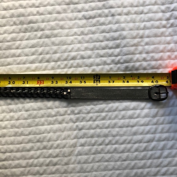 Reiss gunmetal chain link belt - Picture 3 of 4